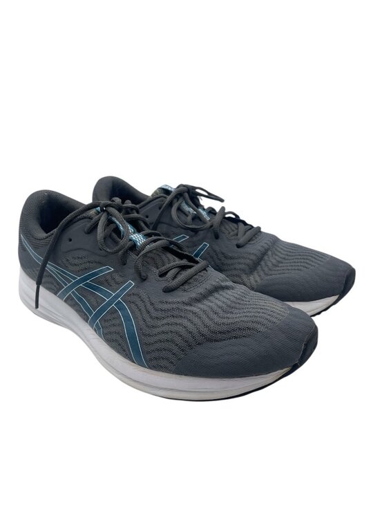 ASICS Men\'s Patriot 12 Running Shoes, 11 Carrier Grey/DEEP SEA Teal main image 6